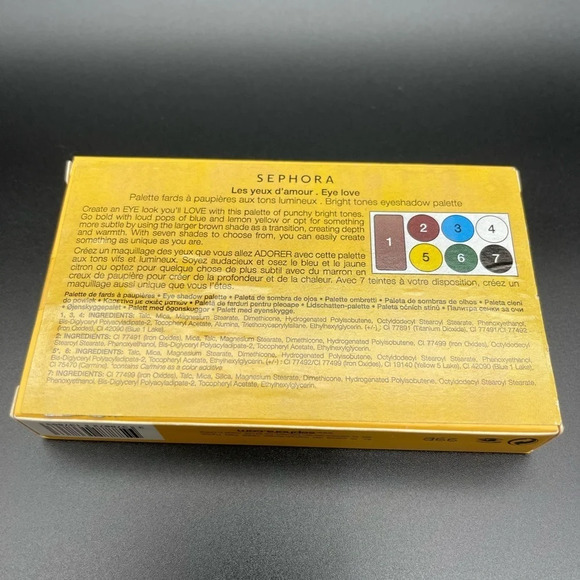 🎉HOST PICK🎉Sephora COLLECTION Eye Love Eyeshadow Palette-Bright Tones, NIB - Picture 2 of 5